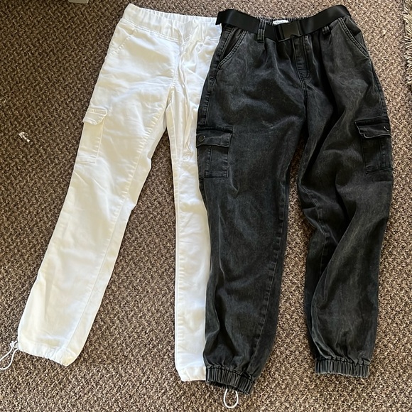 Set of 2 jogger track pant/jeans - Picture 1 of 3
